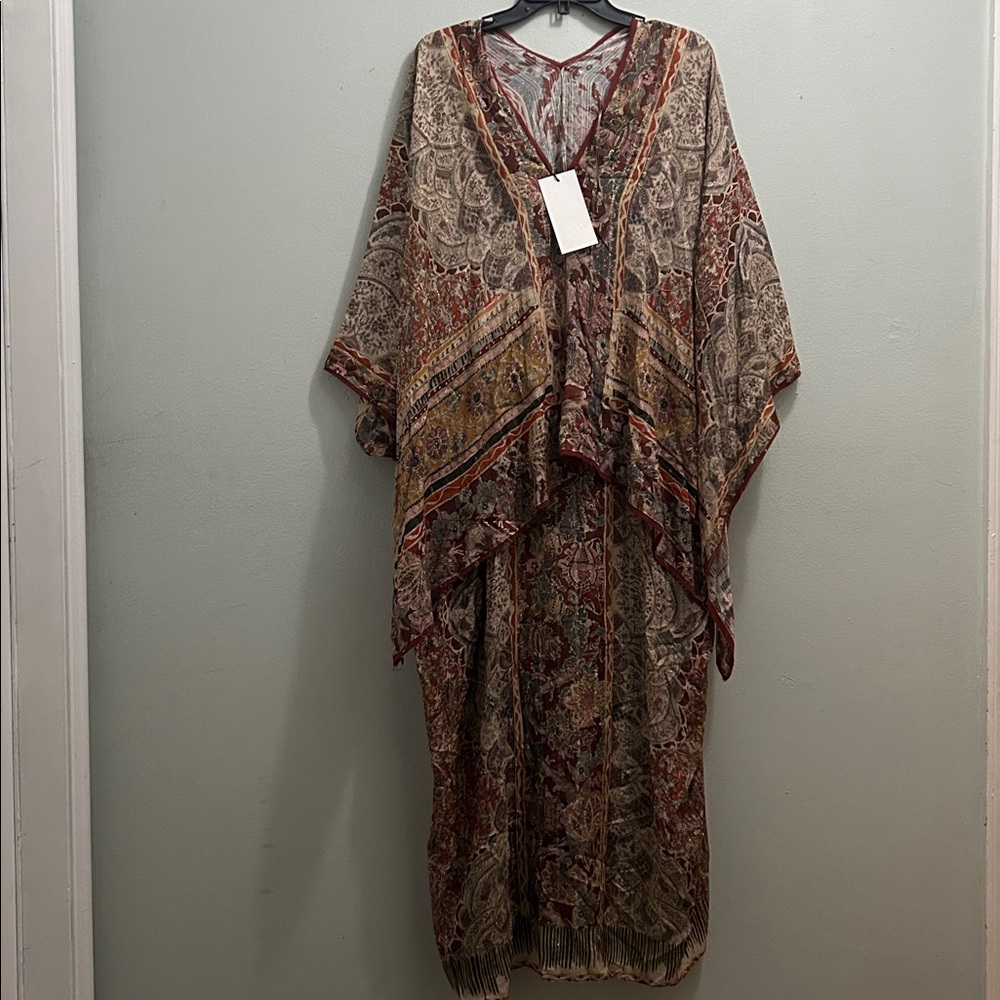 ZW COLLECTION PAISLEY CAFTAN DRESS - Picture 11 of 16
